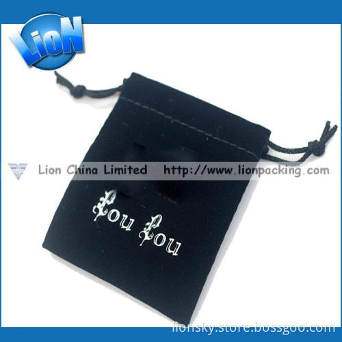 New Arrival Velvet Drawstring Pouch for Promotional (E-018)